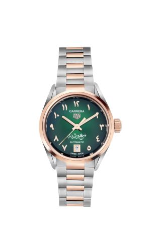 TAG Heuer Carrera Automatic 29 Stainless Steel - Pink Gold / KSA Edition